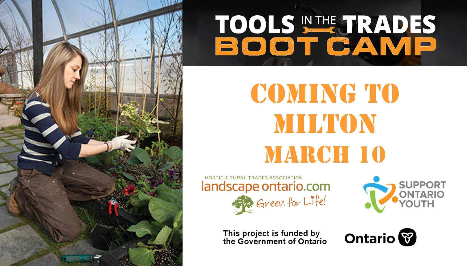 Tools in the Trades Boot Camp March 10