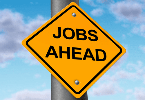 Jobs Ahead Sign